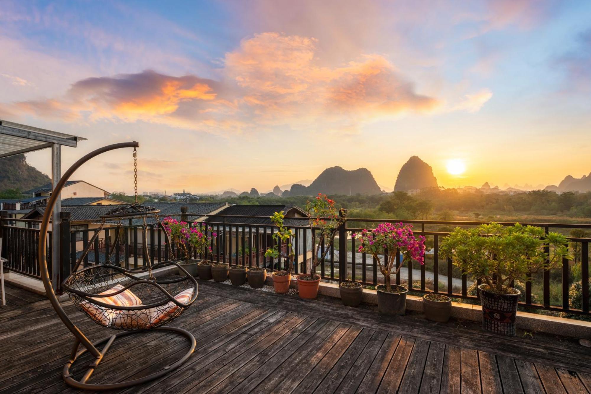 Guilin Village Creek Inn-Free Private Car Pick Up Station Stay 3 Nights Exteriér fotografie