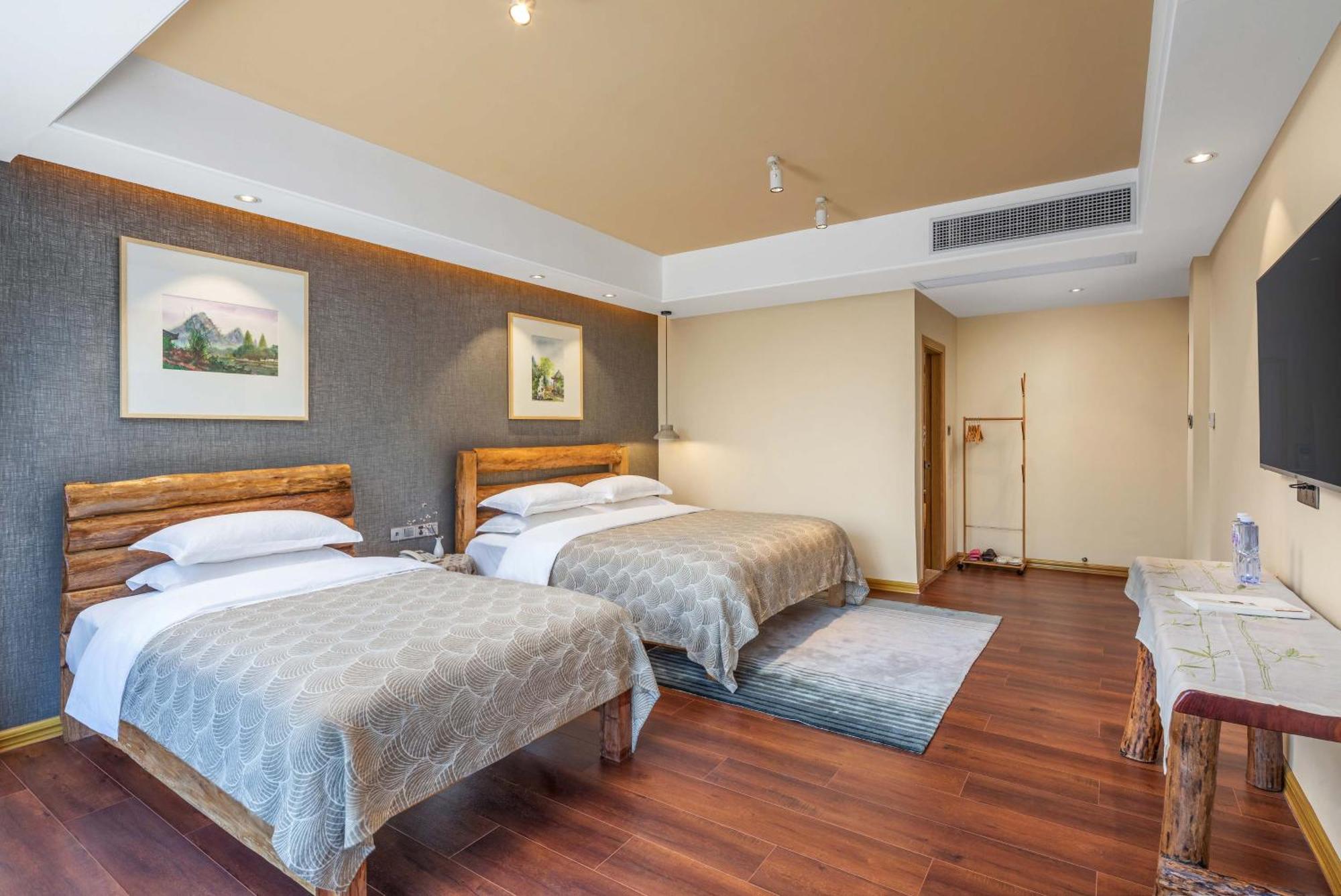 Guilin Village Creek Inn-Free Private Car Pick Up Station Stay 3 Nights Exteriér fotografie
