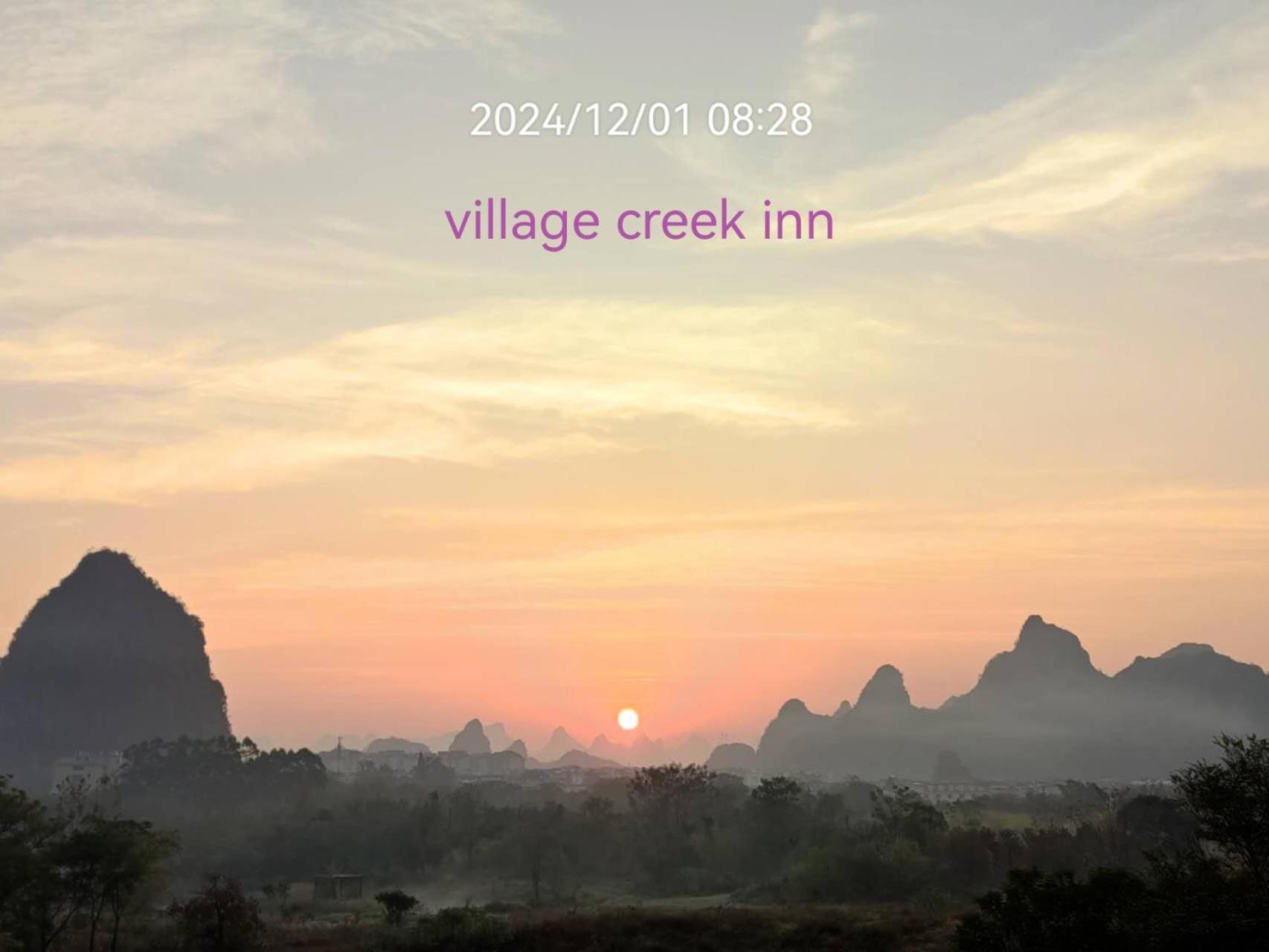 Guilin Village Creek Inn-Free Private Car Pick Up Station Stay 3 Nights Exteriér fotografie
