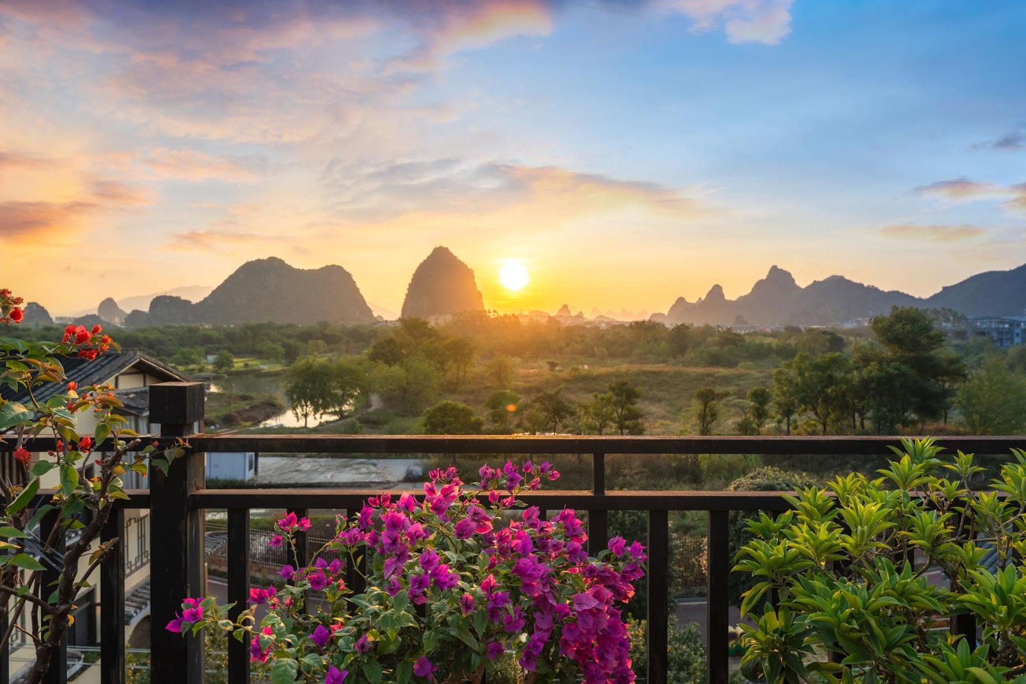 Guilin Village Creek Inn-Free Private Car Pick Up Station Stay 3 Nights Exteriér fotografie