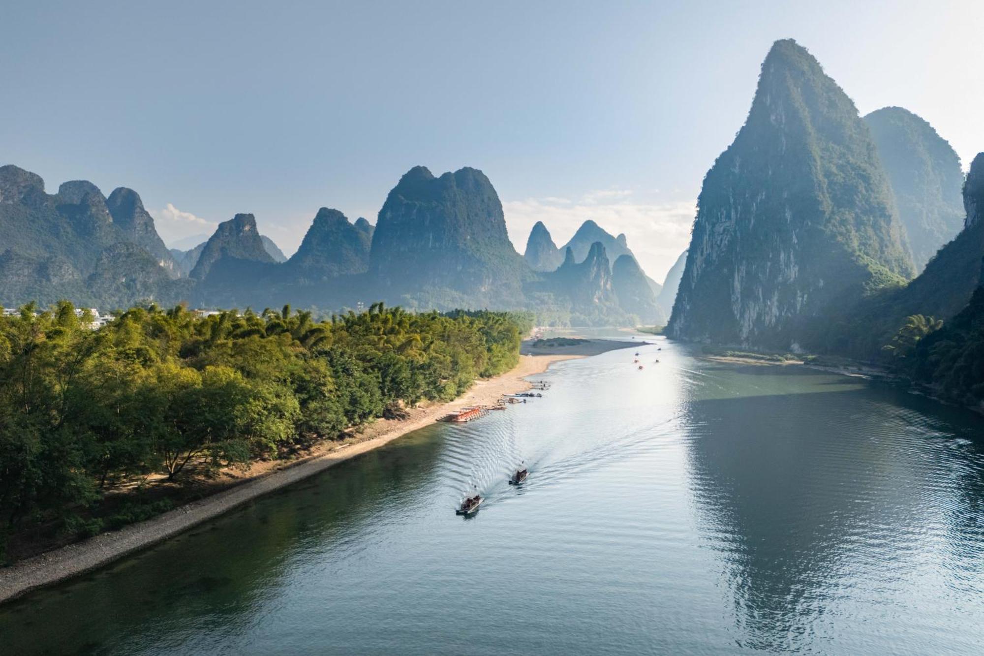 Guilin Village Creek Inn-Free Private Car Pick Up Station Stay 3 Nights Exteriér fotografie