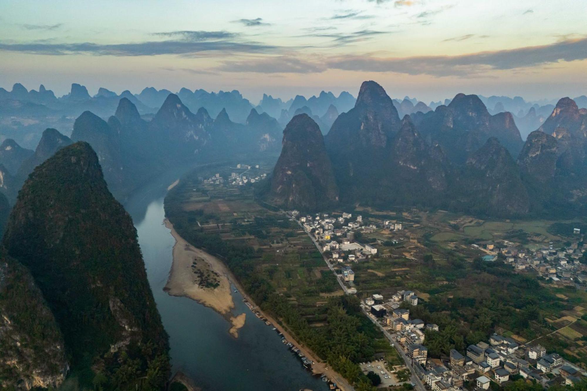 Guilin Village Creek Inn-Free Private Car Pick Up Station Stay 3 Nights Exteriér fotografie