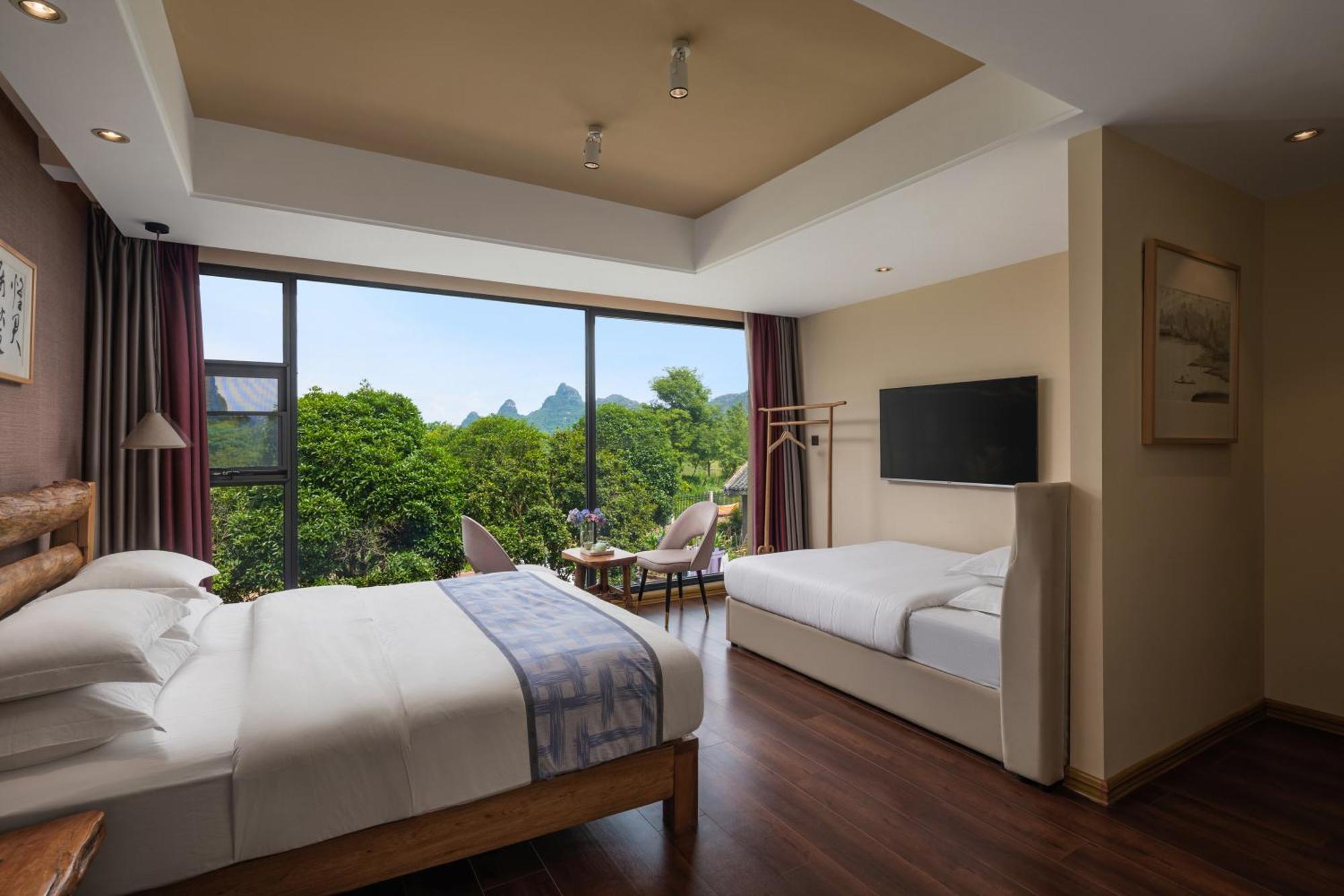 Guilin Village Creek Inn-Free Private Car Pick Up Station Stay 3 Nights Exteriér fotografie